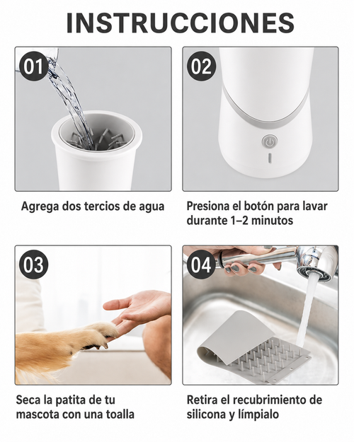 LIMPIADOR AUTOMÁTICO DE PATAS