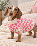 Sweater tejido para perro Mokinini – Diseño Rombos